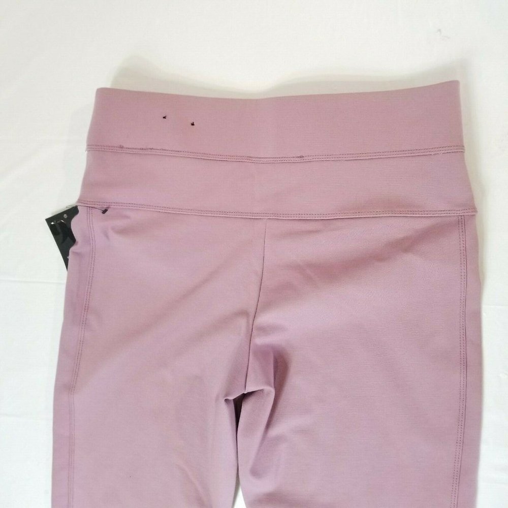 Nine West women's pants size M woven bottoms leggings mauve nwt - Picture 8 of 8